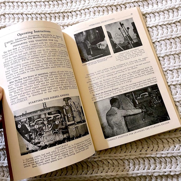 🎖️NEW Vintage USA Army Core of Engineers Diesel Tank Booklet Military Guide🎖️ - Picture 8 of 13